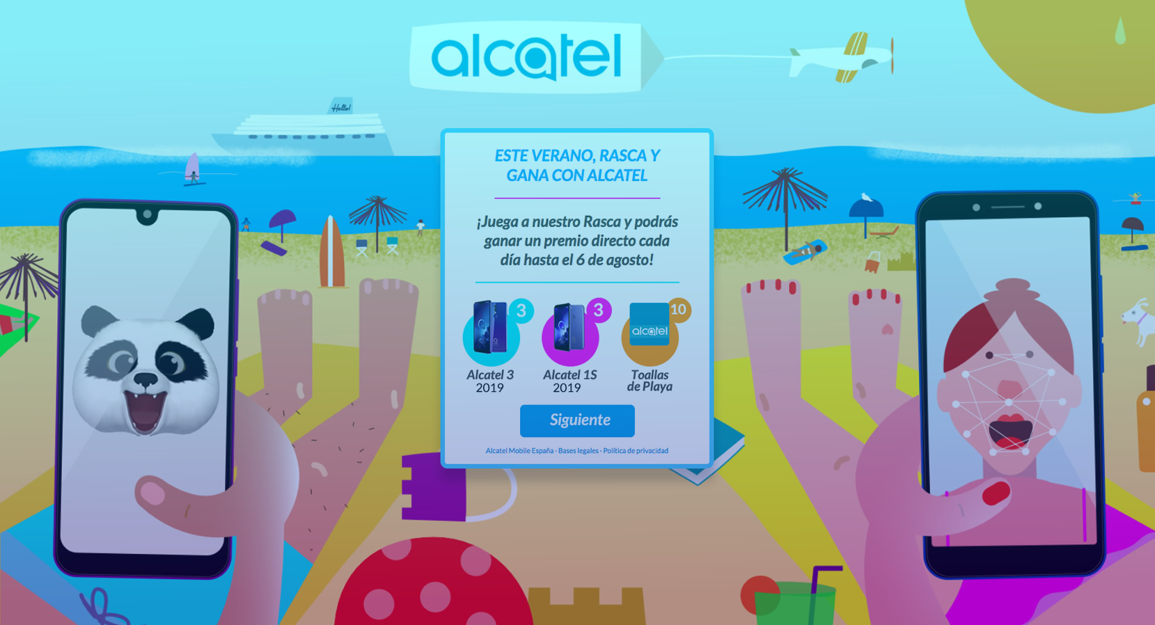 ALCATEL RASCA DEL VERANO.